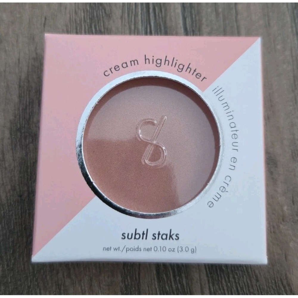 Subtl Beauty Subtl Stak Cream Highlighter In Rose 0.10 oz